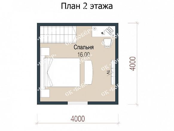 Дом из бруса 4х6. фото